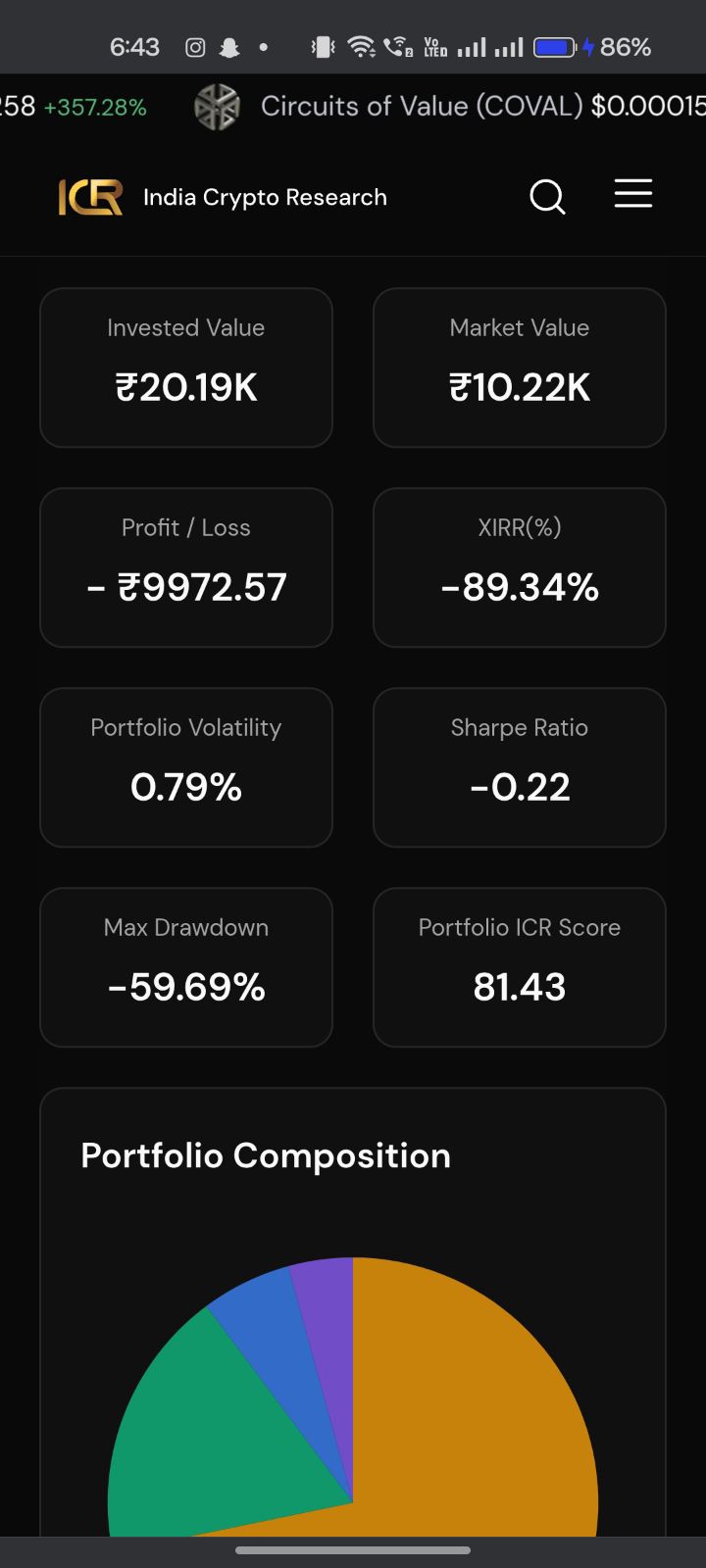 Crypto Portfolio Tracker